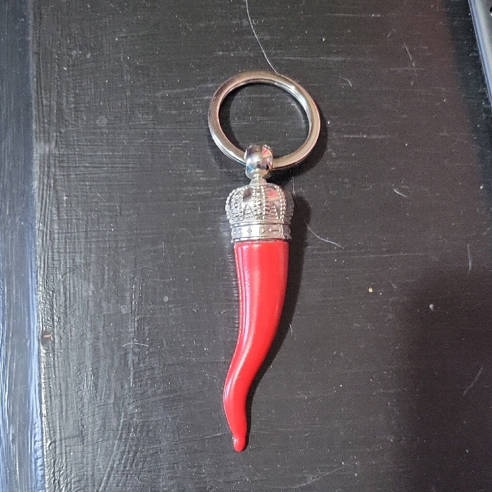Italian horn keychain Italian Cornicello